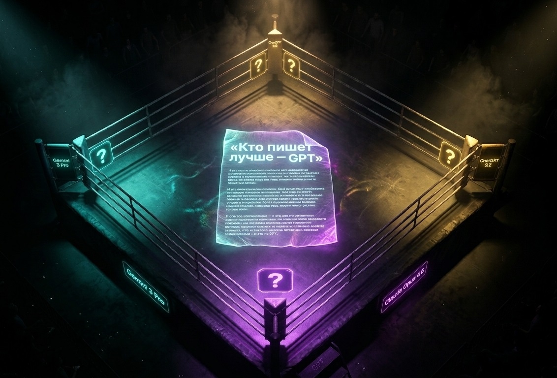 Какой ИИ на самом деле пишет лучше: тексты и рекламу? И это не GPT - 1